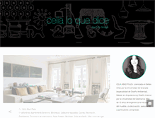 Tablet Screenshot of celialoquedice.com
